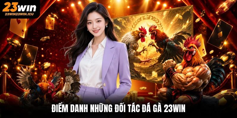 Điểm danh những đối tác đá gà 23win